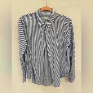 Anthropologie Rails striped shirt size XS